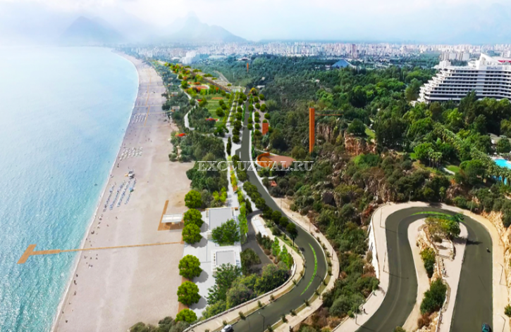 Antalya&#39;nın en iyi bölgesi olan apart otel